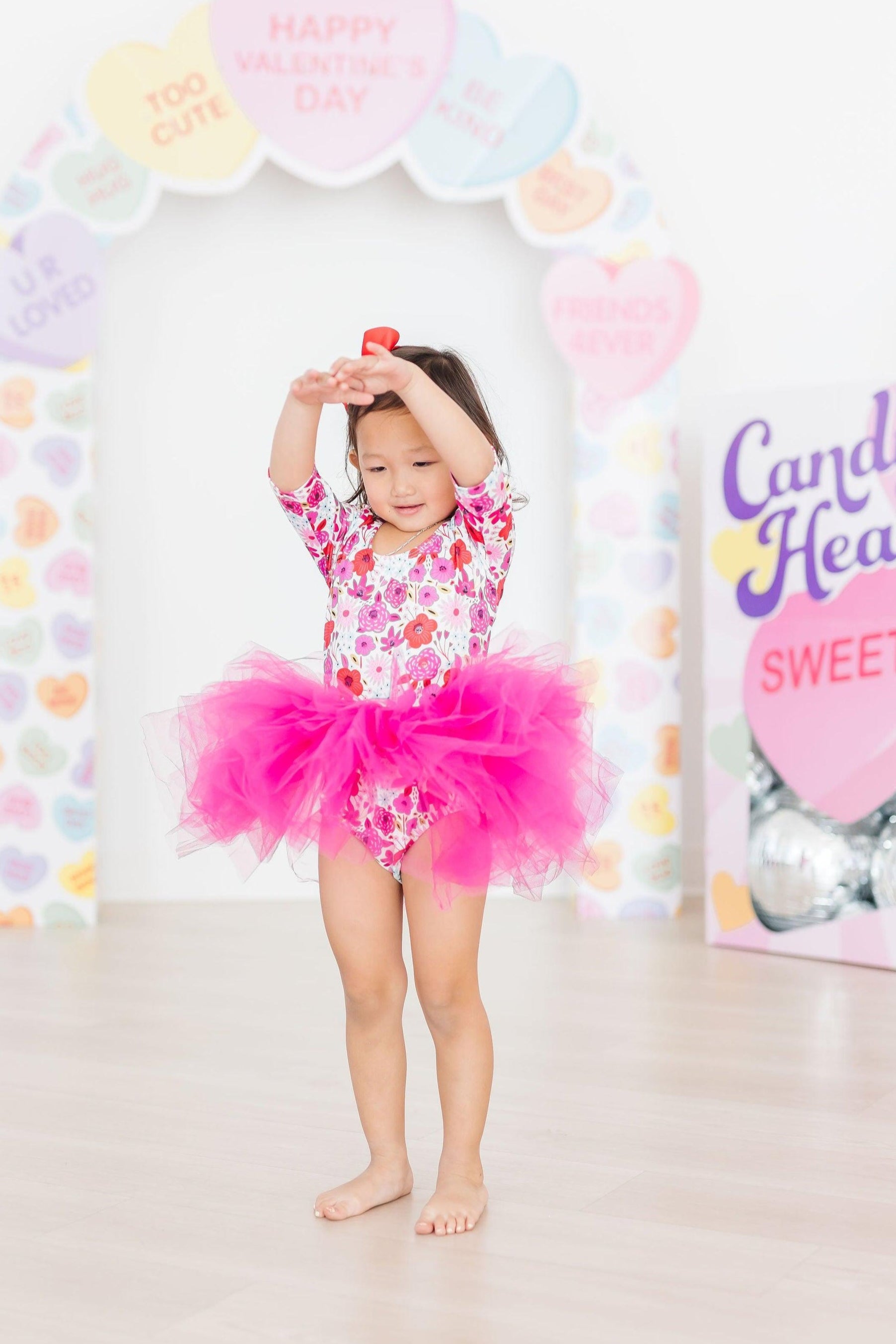 SALE Secret Garden 3/4 Sleeve Tutu Leotard - Aaria Tees Aaria Tees