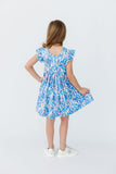 Shimmer & Shine Flutter Sleeve Twirl Dress - Aaria Tees Aaria Tees
