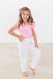 Shine Bright S/S Flutter Sleeve Leotard - Aaria Tees Aaria Tees