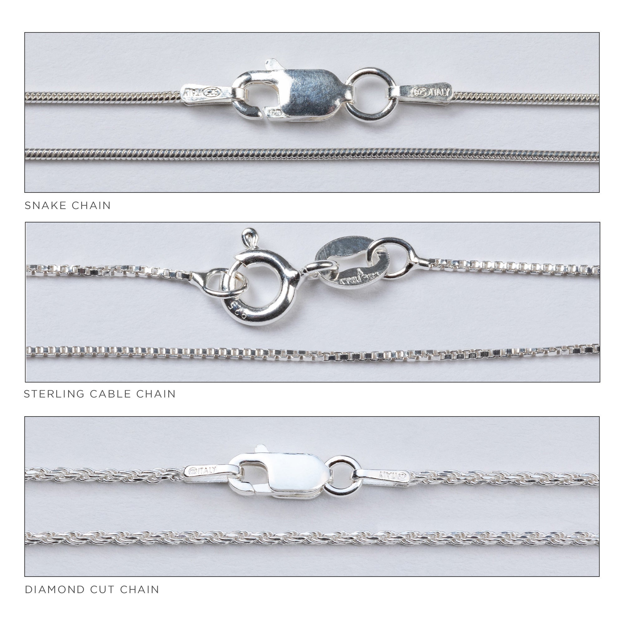 Crescent Moon Sterling Necklace - Aaria Tees Aaria Tees