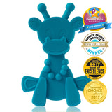 Little bamBAM Baby Teething Toy – Cyan - Aaria Tees Aaria Tees