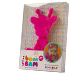 Little bamBAM Baby Teething Toy - Magenta - Aaria Tees Aaria Tees