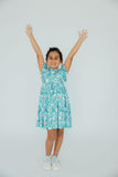 Silly Goose Flutter Sleeve Twirl Dress - Aaria Tees Aaria Tees