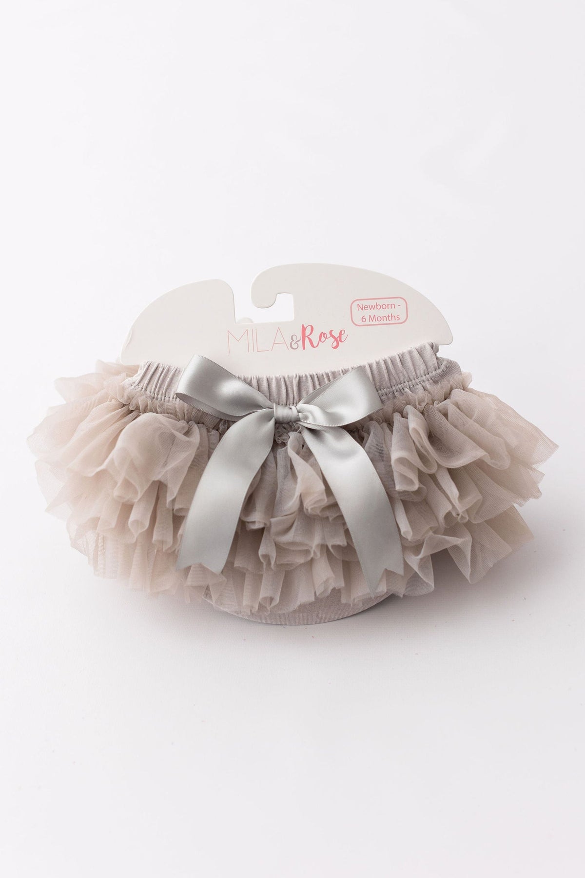 SALE Silver Ruffle Tutu Bloomer - Aaria Tees