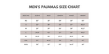 Blue santa claus bamboo dad pajamas set - Aaria Tees Aaria Tees