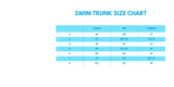 Blue Crocodile Embroidered Swim Trunks - Aaria Tees Aaria Tees