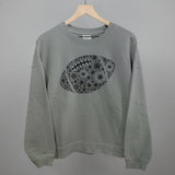 Floral Football Grey Aaria Tees