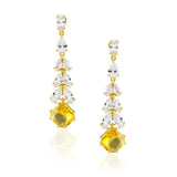 Soleil CZ Drop Earring Aaria Tees