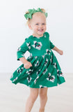Southlake Carroll Dragons 3/4 Sleeve Pocket Twirl Dress - Aaria Tees Aaria Tees