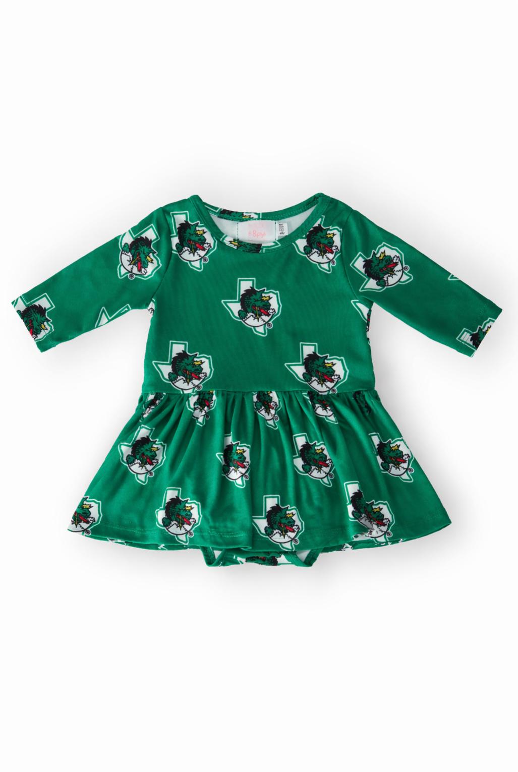 SALE Southlake Carroll Dragons Twirl Bodysuit - Aaria Tees Aaria Tees