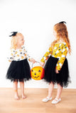 Pretty in Pumpkin L/S Tutu Dress - Aaria Tees Aaria Tees
