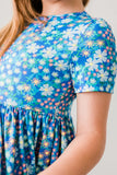 Spring Fling S/S Pocket Twirl Dress - Aaria Tees Aaria Tees