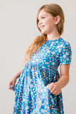 Spring Fling S/S Pocket Twirl Dress - Aaria Tees Aaria Tees