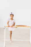 Springtime Bows S/S Twirl Leotard - Aaria Tees Aaria Tees