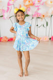 Springtime Splendor S/S Twirl Leotard - Aaria Tees Aaria Tees