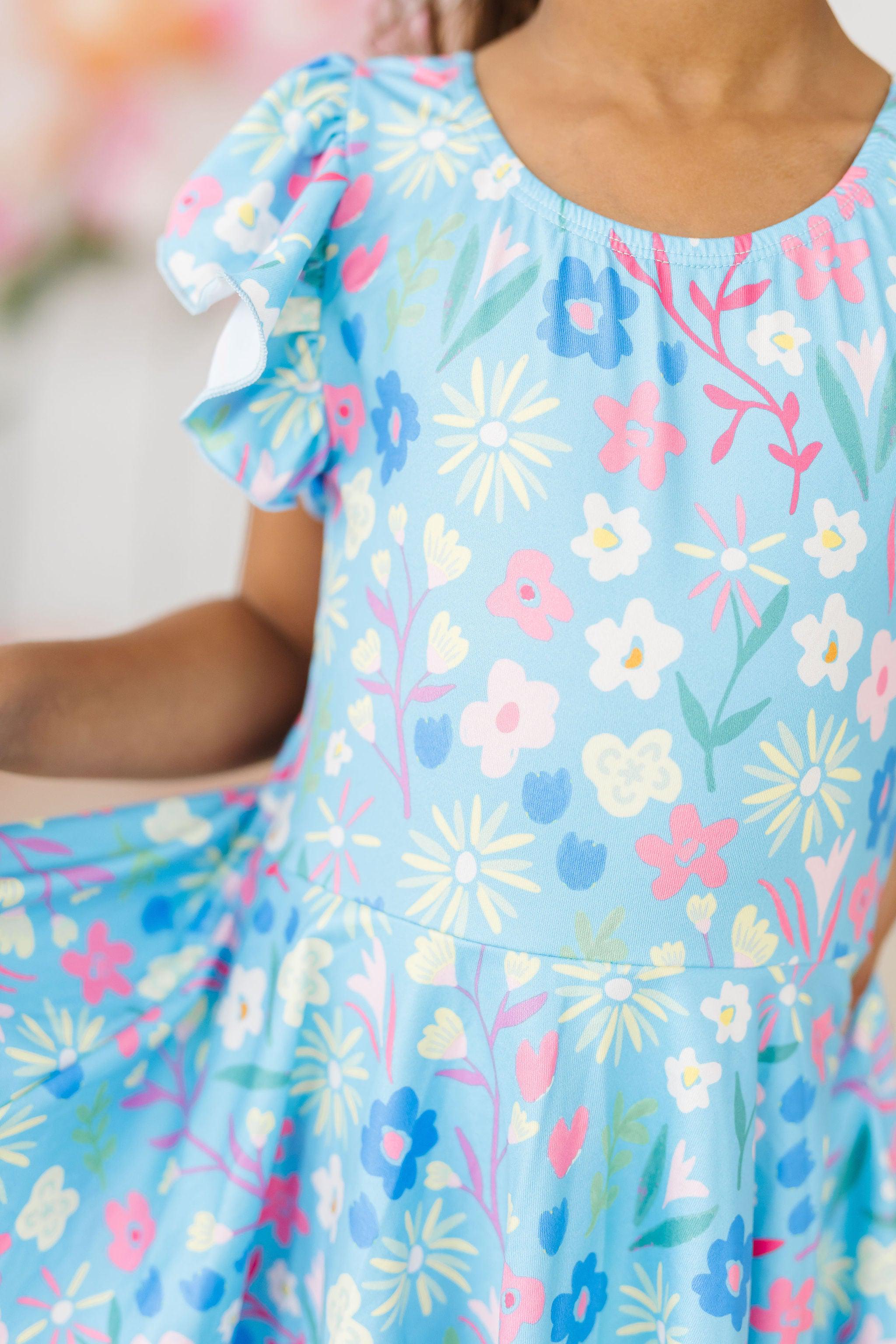 Springtime Splendor S/S Twirl Leotard - Aaria Tees Aaria Tees