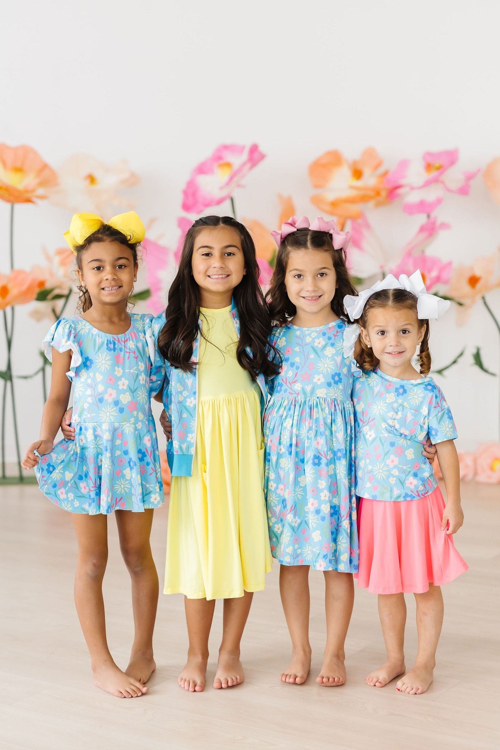 Springtime Splendor Satin Jacket - Aaria Tees Aaria Tees