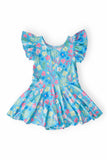 Springtime Splendor S/S Twirl Leotard - Aaria Tees Aaria Tees