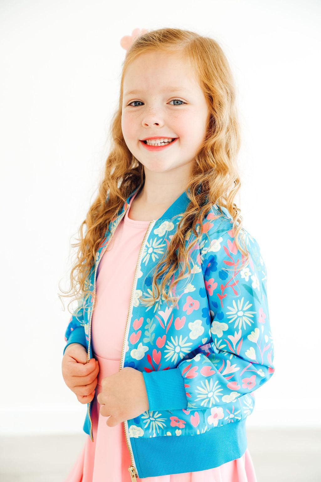 Springtime Splendor Satin Jacket - Aaria Tees Aaria Tees