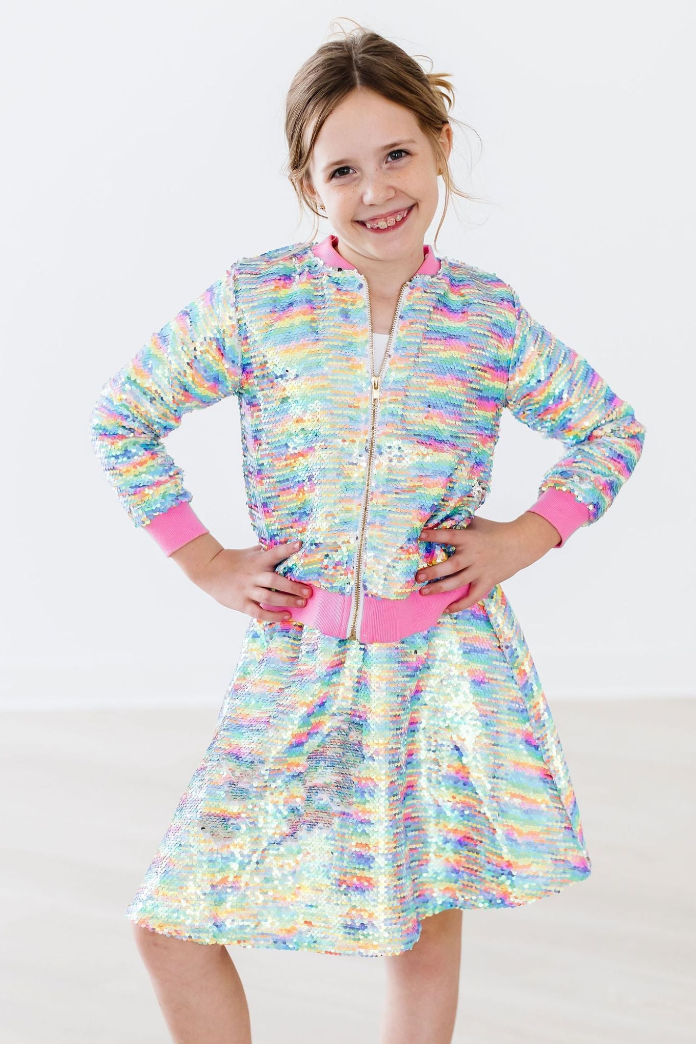 Sprinkles Flip Sequin Jacket - Aaria Tees Aaria Tees