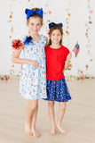 Star Bright Ruffle Twirl Skort - Aaria Tees Aaria Tees