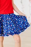 Star Bright Ruffle Twirl Skort - Aaria Tees Aaria Tees