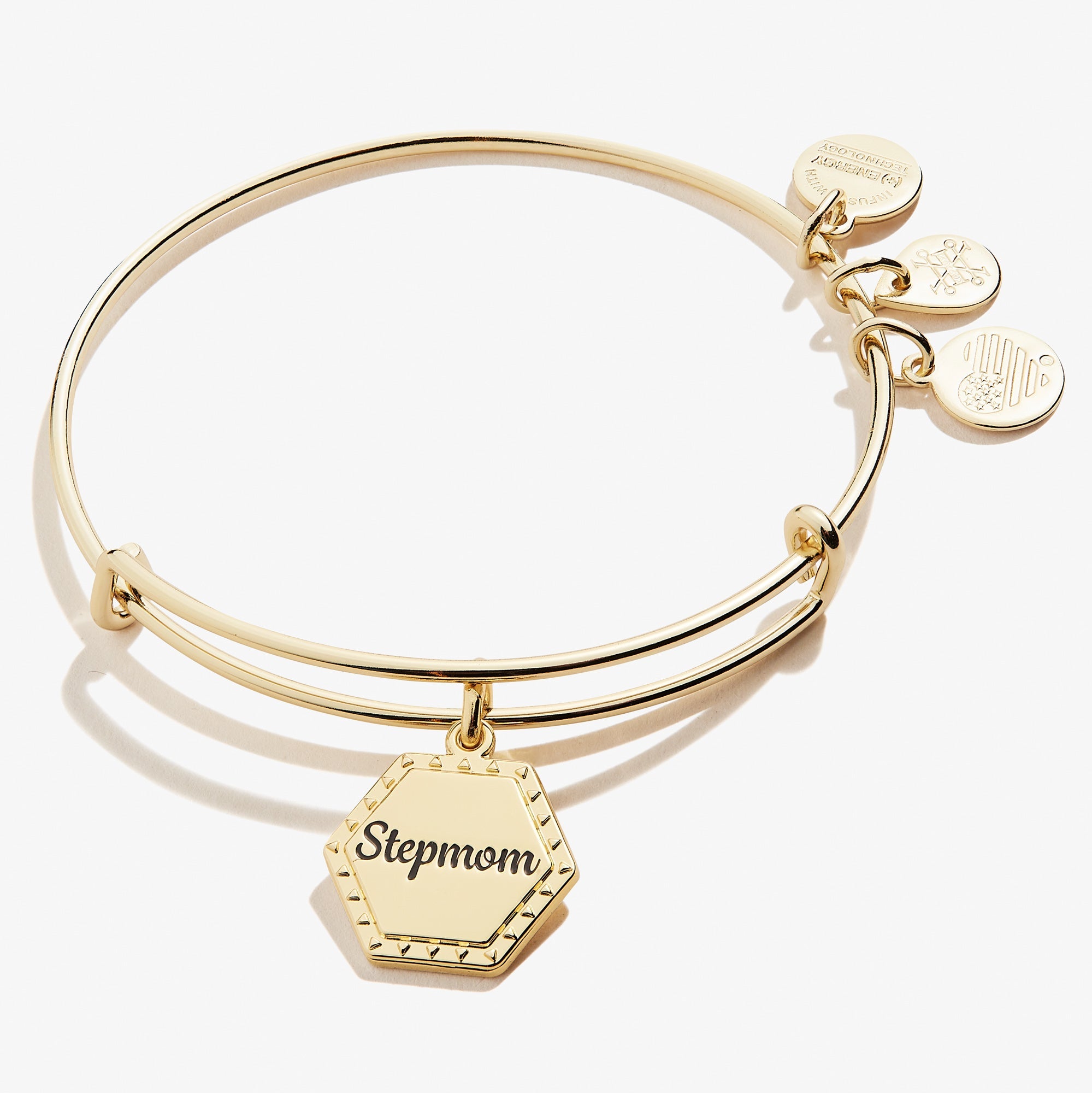 Stepmom 'You're In My Heart Forever' Charm Bangle - Aaria Tees Aaria Tees