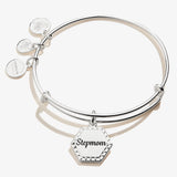 Stepmom 'You're In My Heart Forever' Charm Bangle - Aaria Tees Aaria Tees