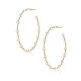 Simone CZ Hoop Aaria Tees