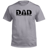 Dad The Veteran The Myth The Legend (Front) Aaria Tees