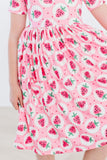 Strawberry Fields S/S Pocket Twirl Dress - Aaria Tees Aaria Tees