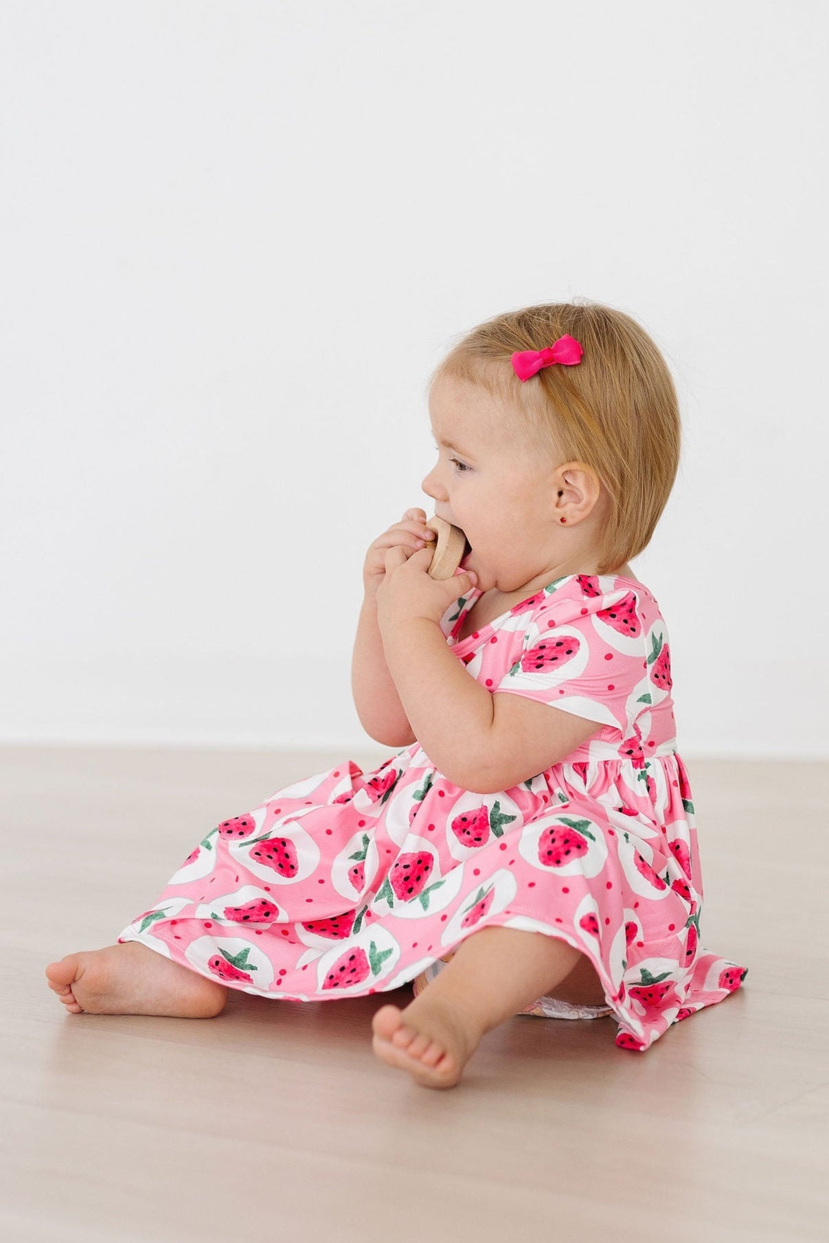 Strawberry Fields S/S Pocket Twirl Dress - Aaria Tees Aaria Tees