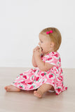 Strawberry Fields S/S Pocket Twirl Dress - Aaria Tees Aaria Tees