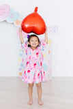 Sucker for You 3/4 Sleeve Pocket Twirl Dress - Aaria Tees Aaria Tees