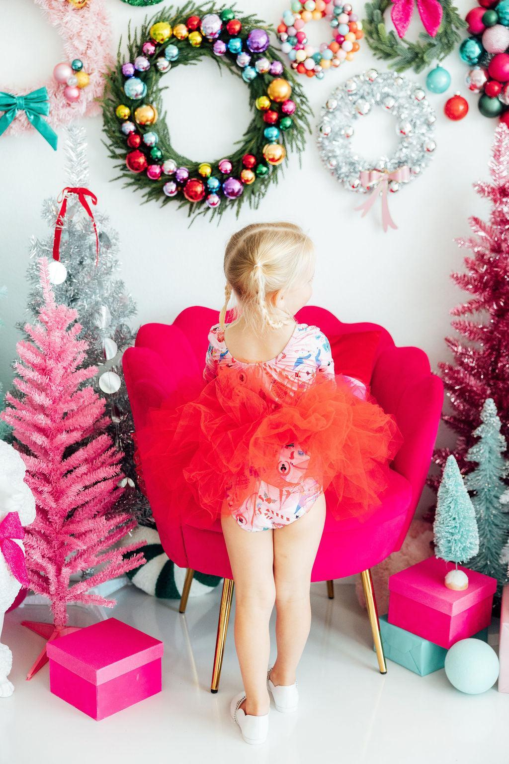 Sugarplum Fairy 3/4 Tutu Leotard - Aaria Tees Aaria Tees