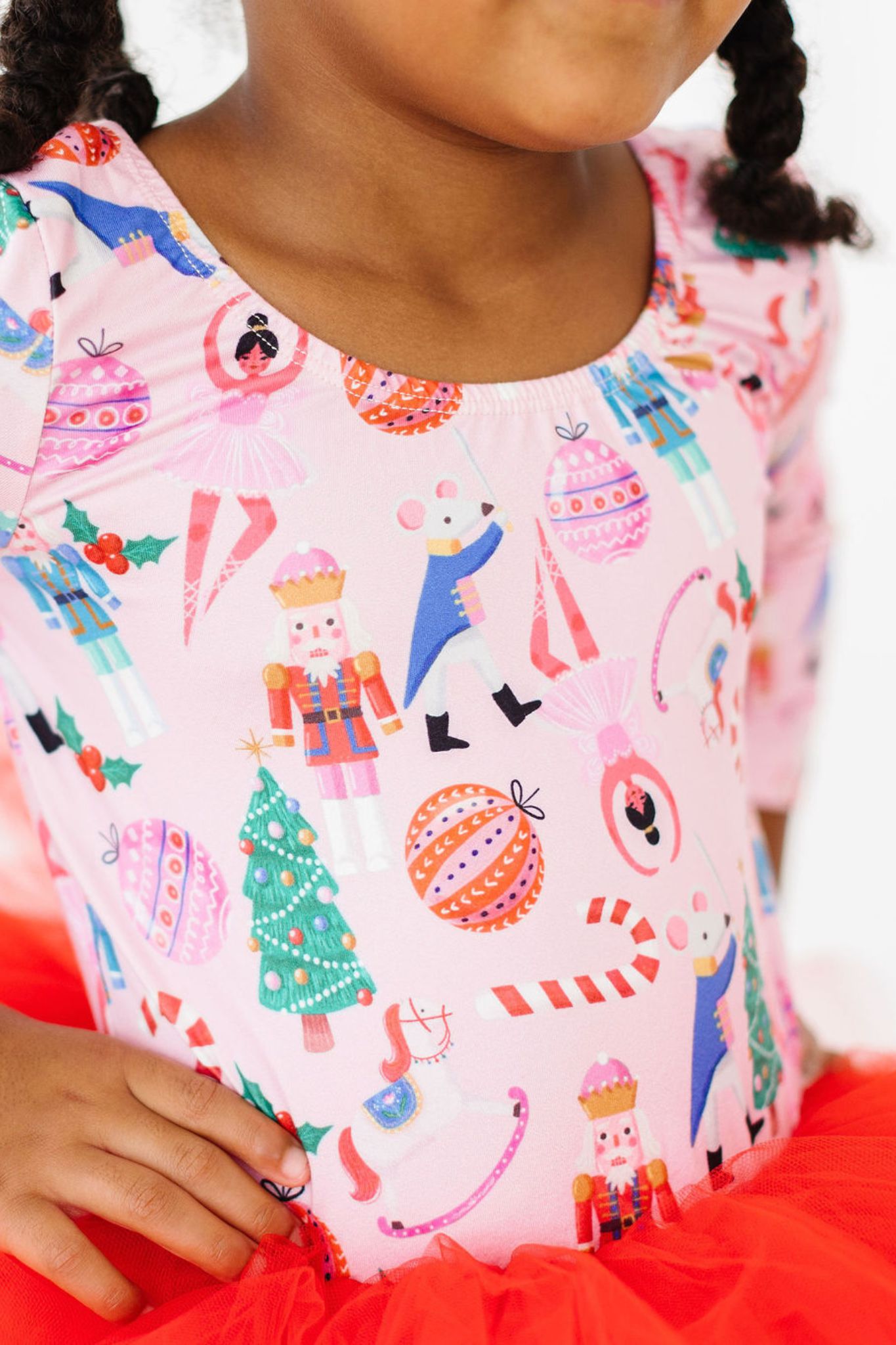 Sugarplum Fairy 3/4 Tutu Leotard - Aaria Tees Aaria Tees