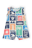 Summer Surfer Shorty One-Piece - Aaria Tees Aaria Tees
