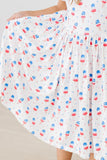 Summer Sweets Flutter Sleeve Twirl Dress - Aaria Tees Aaria Tees
