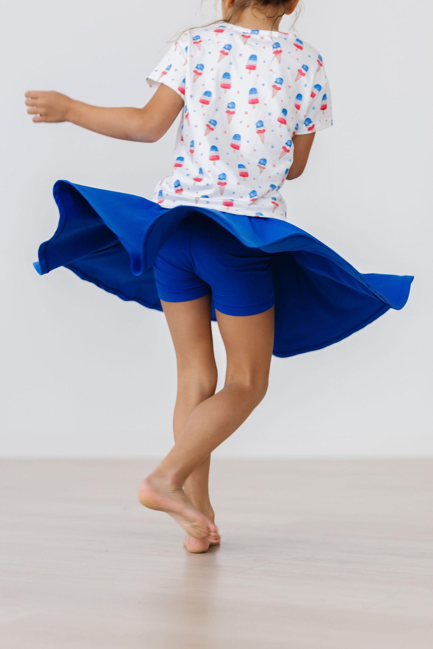 Summer Sweets Ruffle Pocket Tee - Aaria Tees Aaria Tees