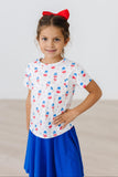 Summer Sweets Ruffle Pocket Tee - Aaria Tees Aaria Tees