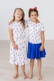 Summer Sweets Ruffle Pocket Tee - Aaria Tees Aaria Tees