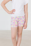 Summer Watercolor Twirl Shorts - Aaria Tees Aaria Tees