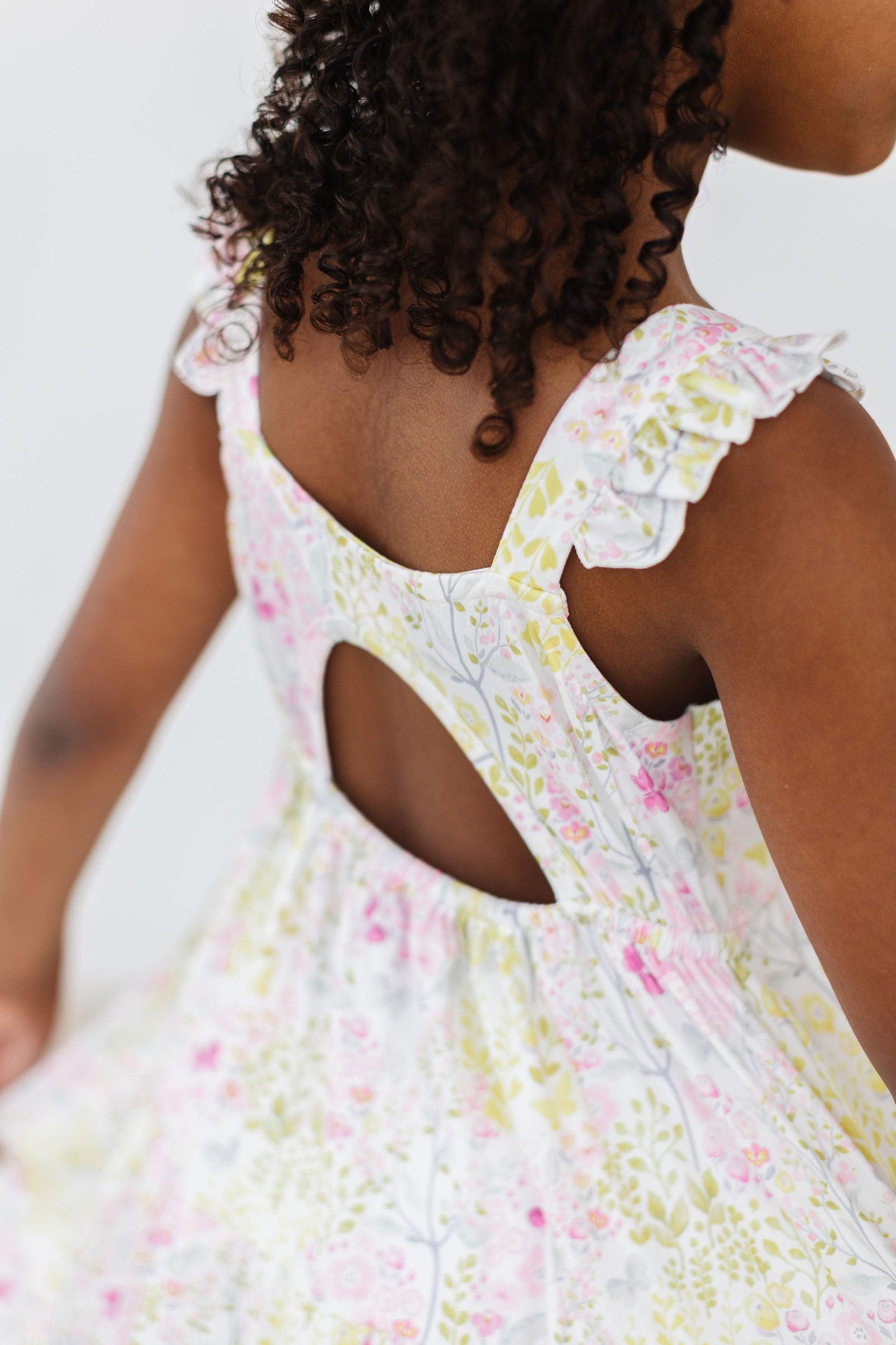 Sunny Days Ruffle Maxi Dress - Aaria Tees Aaria Tees