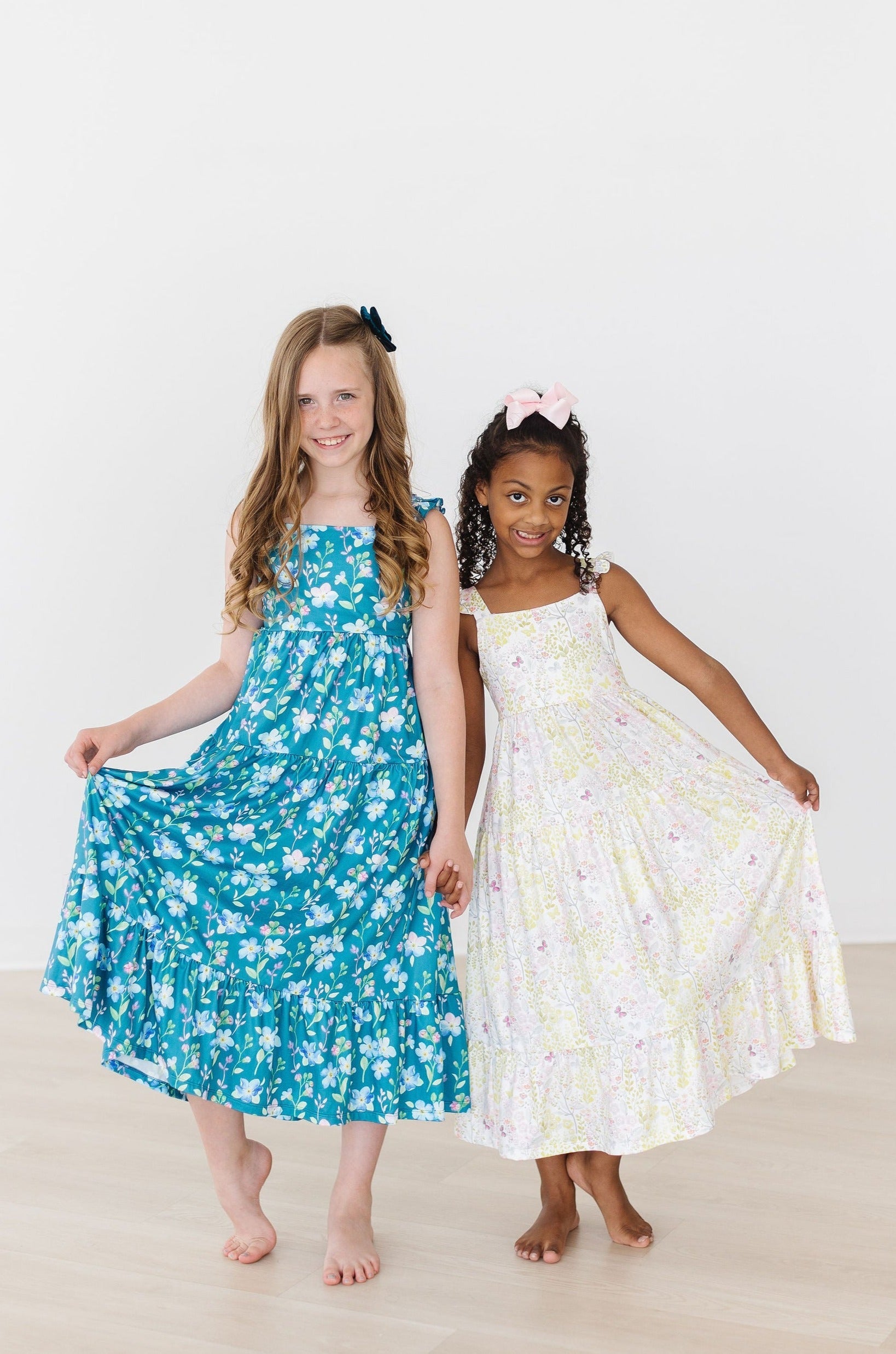 Sunny Days Ruffle Maxi Dress - Aaria Tees Aaria Tees