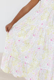 Sunny Days Ruffle Maxi Dress - Aaria Tees Aaria Tees