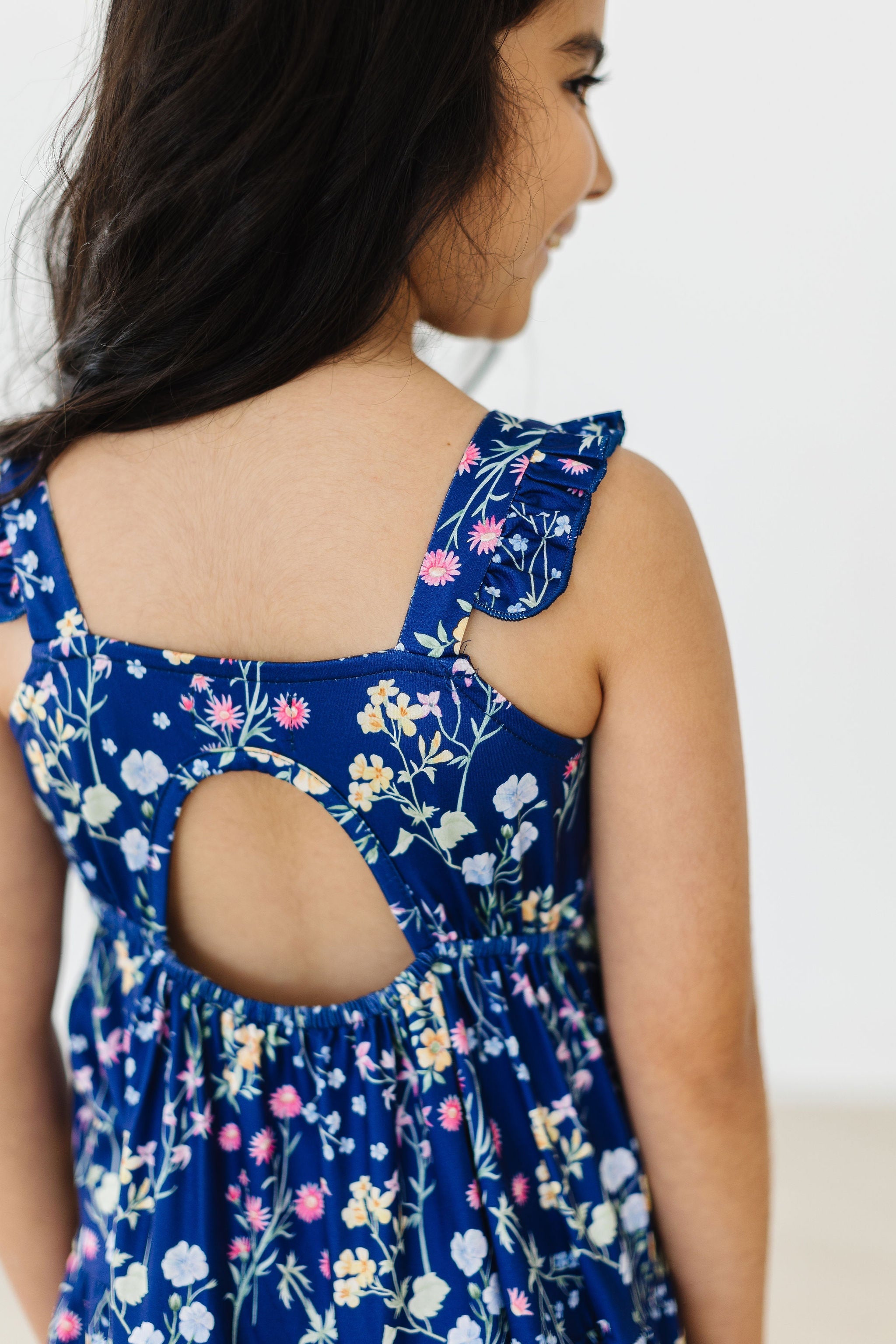 Sunny Meadow Ruffle Maxi Dress - Aaria Tees Aaria Tees