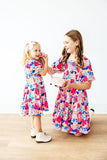 Sunshine Garden Smocked Ruffle Dress - Aaria Tees Aaria Tees