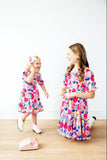 Sunshine Garden Smocked Ruffle Dress - Aaria Tees Aaria Tees