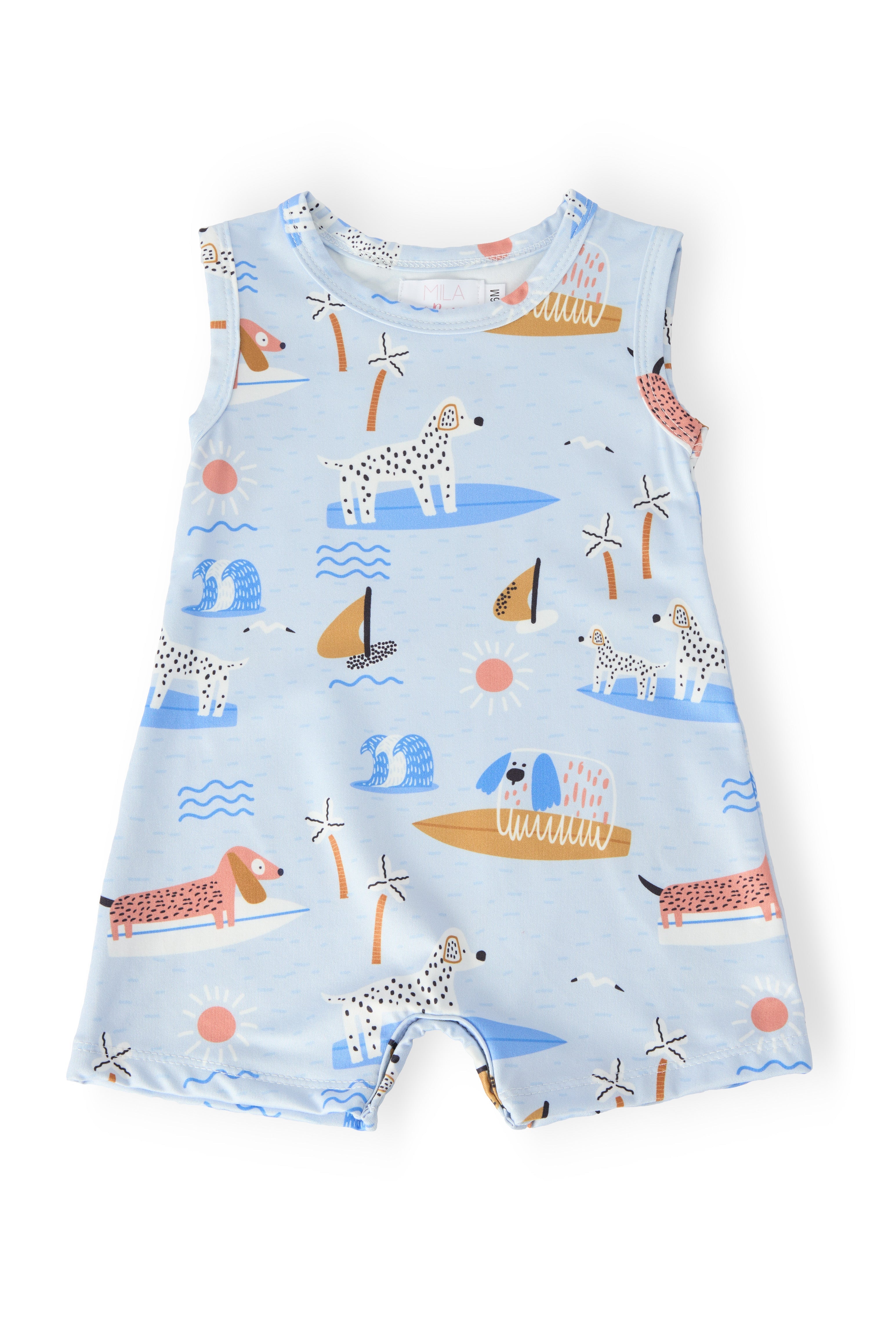 Surfs Pup Shorty One-Piece - Aaria Tees Aaria Tees