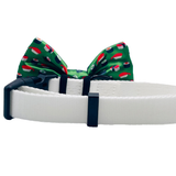 Sushi Green Dog Bow Tie Aaria Tees